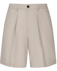 BE ABLE - Plissierte Shorts mit Kordelzug - Lyst