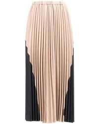 Lorena Antoniazzi - Pleated Midi Skirt - Lyst