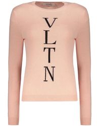 Valentino Garavani - Vltn Intarsia-Knit Sweater - Lyst