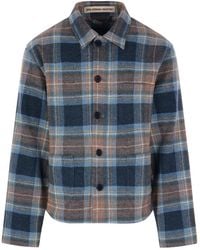 Meta Campania Collective - Check Wool Jacket - Lyst