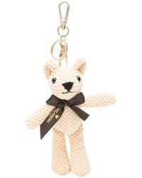La Milanesa - Teddy-Bear Bag Charm - Lyst