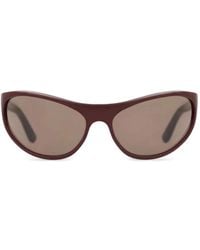 THISTLES - The Lex Oval-Frame Sunglasses - Lyst