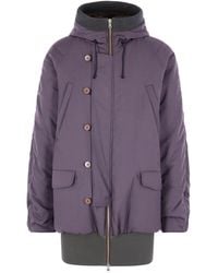 Magliano - Manteau Boutonné À Capuche - Lyst