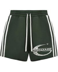GODMADE - Bermudas Imperial Con Logo Estampado - Lyst