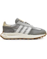 adidas - Retropy E5 Suede-Panel Sneakers - Lyst