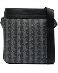 Lacoste - The Blend Monogram Messenger Bag - Lyst