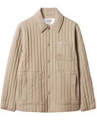 Maison Kitsuné - Vertical-Quilted Patch-Pocket Jacket - Lyst