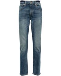 7 For All Mankind - Jean Slimmy à coupe fuselée - Lyst