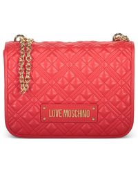 Love Moschino - Quilted Chain Shoulder Bag - Lyst