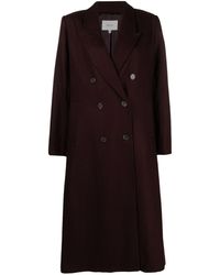 Gestuz - Malenegz Felted Double-breasted Coat - Lyst