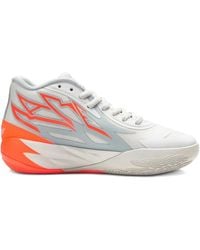 PUMA - X Lamelo Ball Mb.02 "platinum Grey/ultra Orange" スニーカー - Lyst