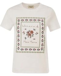 Weekend by Maxmara - Graphic-Print T-Shirt - Lyst