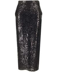 Al Duca d'Aosta - Lace Midi Skirt - Lyst