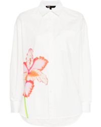 Maje - Floral-print Cotton Shirt - Lyst