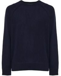MC2 Saint Barth - Bricklane Merino Wool And Cashmere Blend Crewneck - Lyst