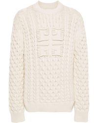 Givenchy - Logo Cotton Crewneck Sweater - Lyst