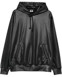 Comme des Garçons - Shine-Finish Drawstring Hoodie - Lyst