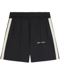 Palm Angels - Joggingshorts Mit Logo-Print - Lyst