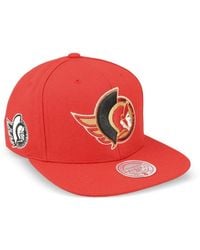 Mitchell & Ness - Ottawa Senators Nhl Alternate Flip Snapback Cap - Lyst