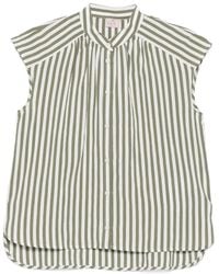 Emme - Striped Sleeveless Blouse - Lyst