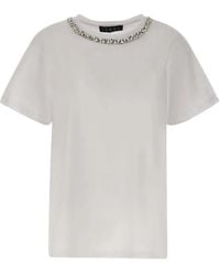 Kaos - Icona Embellished T-Shirt - Lyst