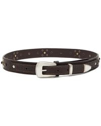Lemaire - Western-Studs Leather Belt - Lyst
