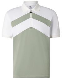 Bogner - Cuno Colour-Block Zip-Fastening Polo Shirt - Lyst