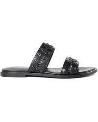 Ann Demeulemeester - Braided Nappa Leather Sandals - Lyst