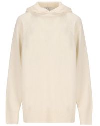 Max Mara - Cashmere Hooded Sweater - Lyst