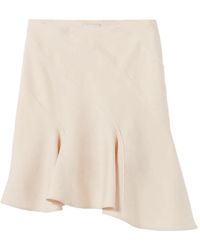 Claudie Pierlot - Jupe Évasée À Détails En Dentelle - Lyst