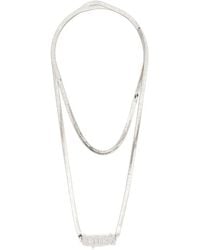 DSquared² - Logo-Lettering Necklace - Lyst
