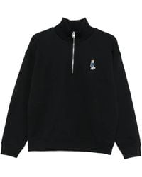 Maison Kitsuné - Felpa Con Ricamo - Lyst