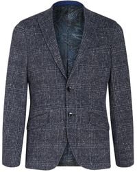 Etro - チェック シングルジャケット - Lyst