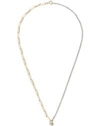 Yvonne Léon - 18Kt Pear-Diamond Necklace - Lyst