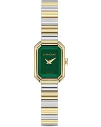 Ferragamo - Crystal Tank Mini 20Mm Watch - Lyst
