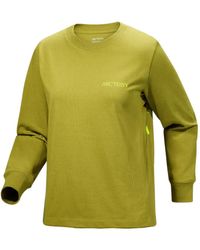 Arc'teryx - Kragg Top Met Lange Mouwen En Print - Lyst