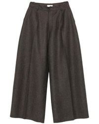 Ruohan - Pantalon Ample Basalt Elen À Plis - Lyst