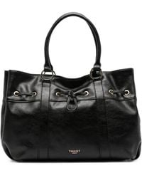 Twinset - Pebbled-Effect Shoulder Bag - Lyst