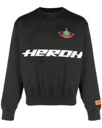 Heron Preston - Hp Burn Crew-neck Sweatshirt - Lyst