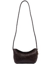Dragon Diffusion - Corsina Diagonal Weave Shoulder Bag - Lyst