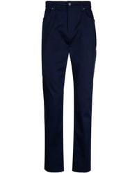 Moschino - Pantalones Rectos Con Cierre Frontal - Lyst