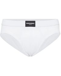 DSquared² - Slip mit Logo-Detail - Lyst
