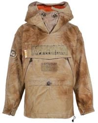 PDF - X Napapijri Skidoo Faux-Fur Jacket - Lyst