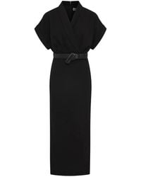 Rebecca Vallance - Tallon Short Sleeve Midi Dress - Lyst