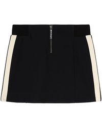 Palm Angels - Side-Stripe Mini Skirt - Lyst