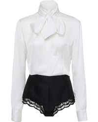 DSquared² - Zweifarbiger Playsuit - Lyst