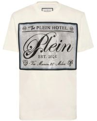 Philipp Plein - T-Shirt À Logo Strassé - Lyst