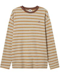 B+ AB - Striped-Pattern Top - Lyst