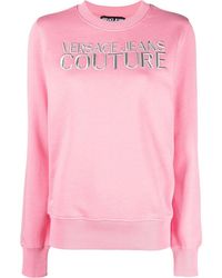 Versace - Logo-print Sweatshirt - Lyst