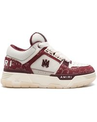 Amiri - Bandana Denim Sneakers - Lyst